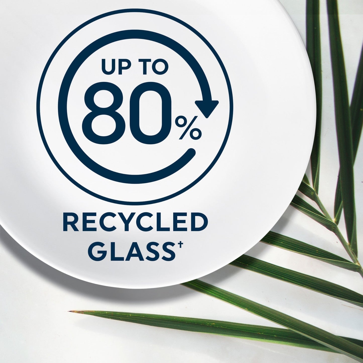 Corelle® Inked Poppy 6.75" Appetizer Plate