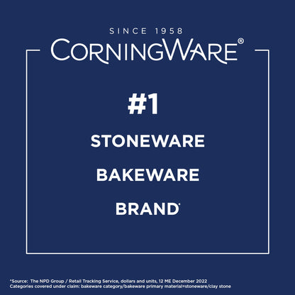 CorningWare® French White® 1.5-quart Oval Casserole Dish